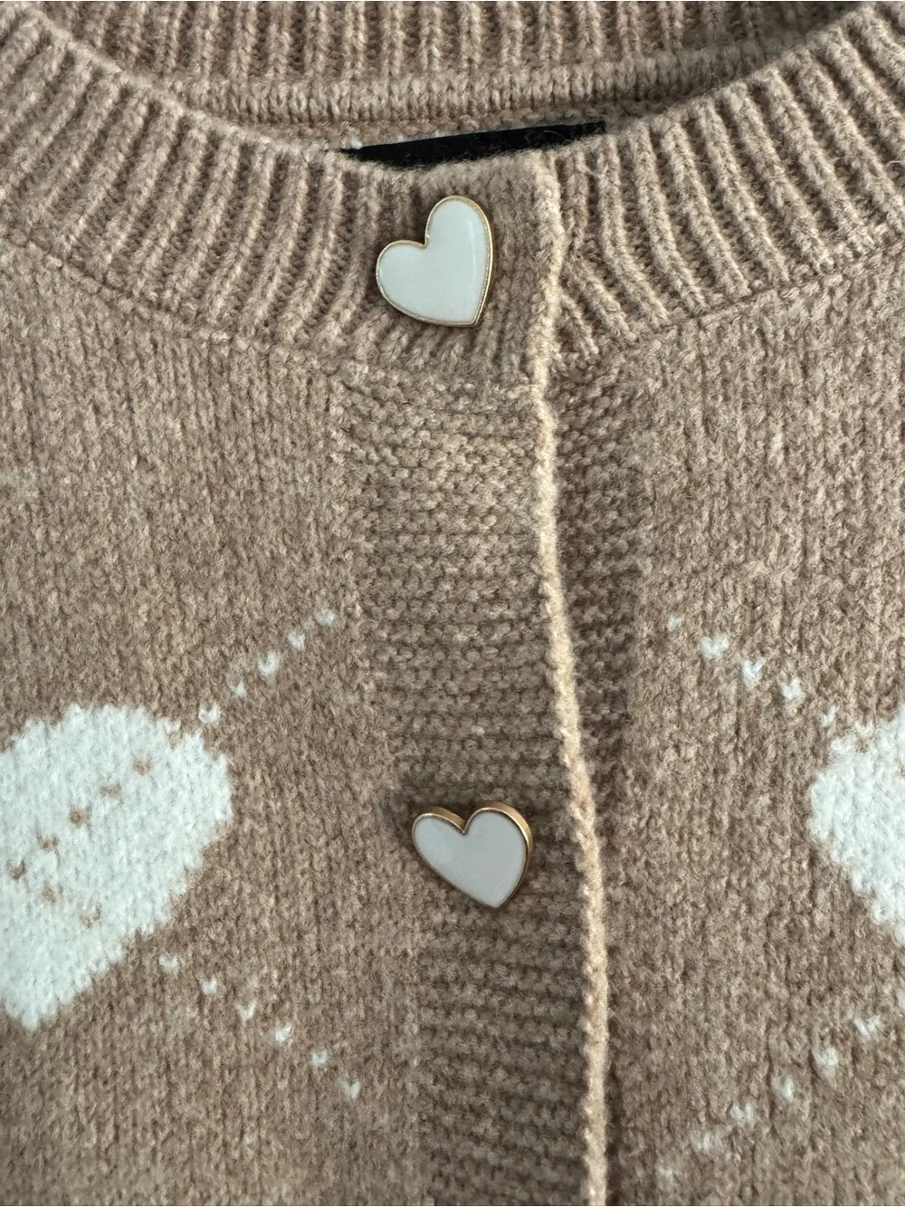 Cynthia Rowley Heart Print Argyle Sweater